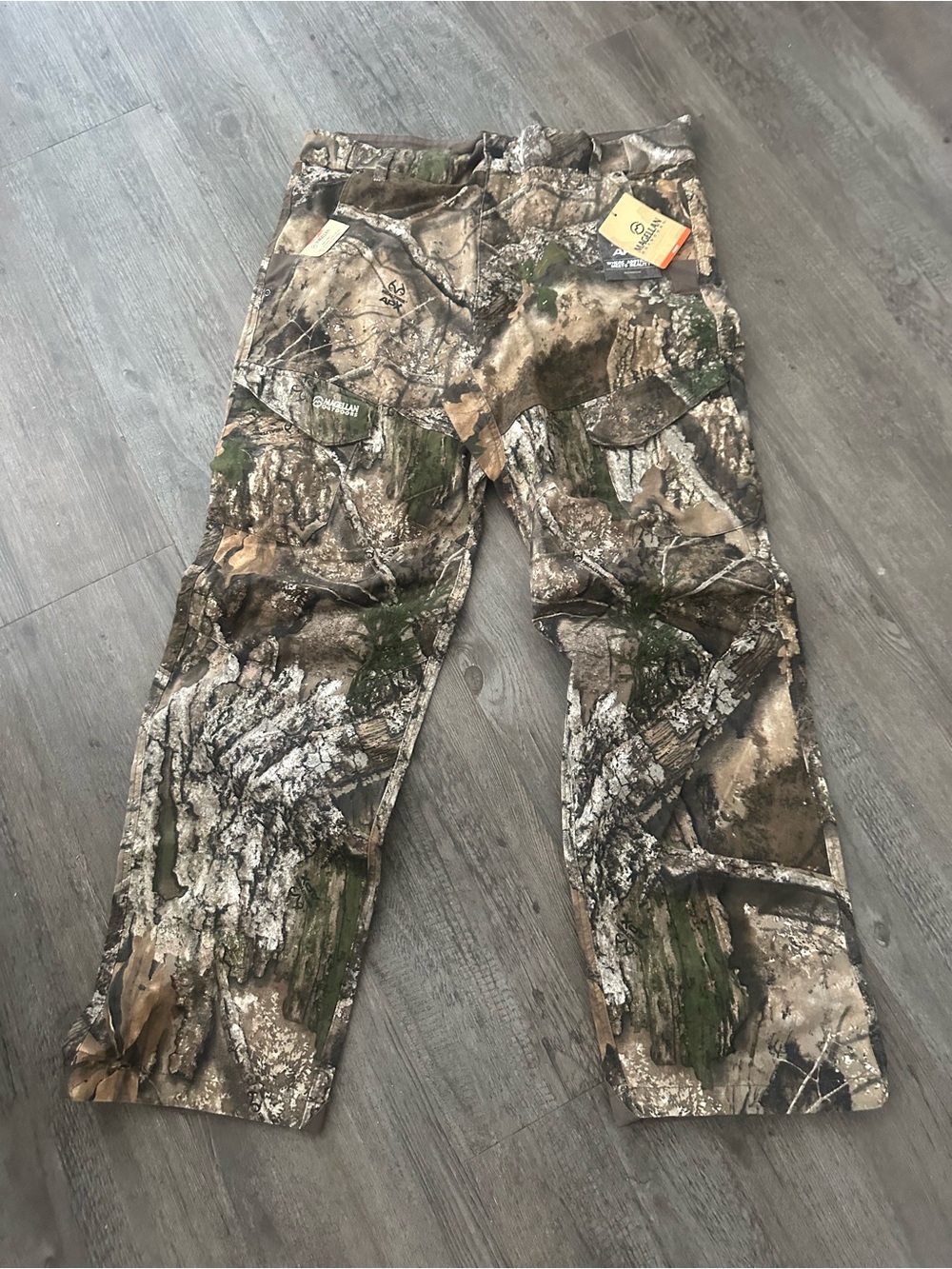 Magellan Outdoors Realtree-Style Camouflage Cargo Pants - Brown, Green, Tan
